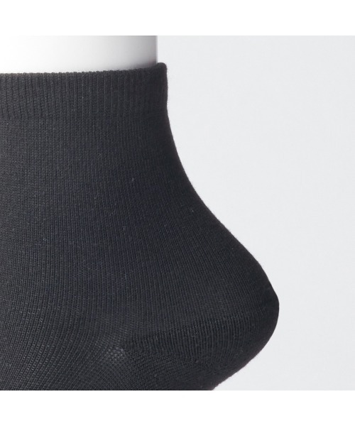 GUNZE（グンゼ）の「GUNZE BASIC/グンゼベーシック 5足組 靴下  クルー丈（ソックス/靴下・レディース・その他1/ブラック・23-25）」の7枚目の写真