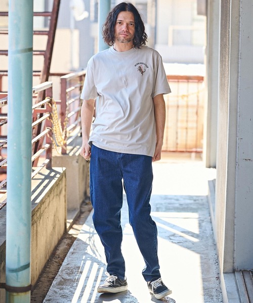 CAMBIO(カンビオ)の「mt8939- スタンダードシルエットプリントTシャツ(Tiger)(Tシャツ/カットソー・メンズ・グレー/ホワイト/スミクロ・S/M/L/XL)」の10枚目の写真