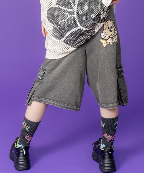 GALFY（ガルフィー）の「【GALFY/ガルフィー】ダーティーカーゴショーツ（カーゴパンツ・メンズ・ブラウン/ブルー/ブラック・L/XL）」の2枚目の写真