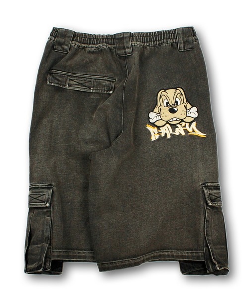 GALFY（ガルフィー）の「【GALFY/ガルフィー】ダーティーカーゴショーツ（カーゴパンツ・メンズ・ブラウン/ブルー/ブラック・L/XL）」の8枚目の写真