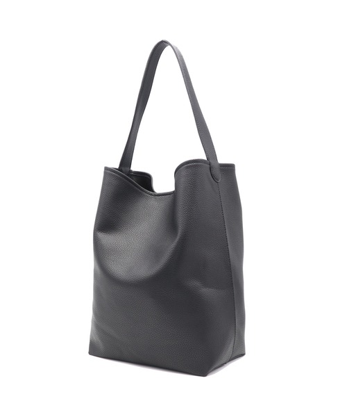 GUSCIO（グッシオ）の「【グッシオベーシック】ワンショルダートートバッグ（トートバッグ・レディース・アイボリー/ブラック/グレー/ベージュ/ブラック系その他/ダークブラウン・FREE）」の7枚目の写真