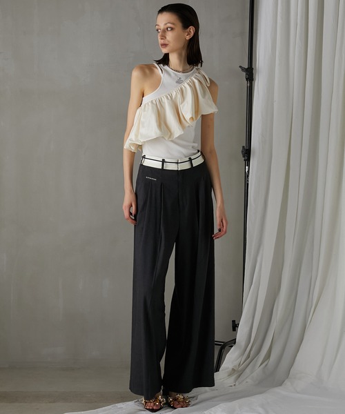 PRANK PROJECT（プランクプロジェクト）の「マルチウェイバルーンカラー / Multi-way Balloon Collar（付け襟・レディース・ライム/ピンク/アイボリー/ブラック・FREE）」の9枚目の写真