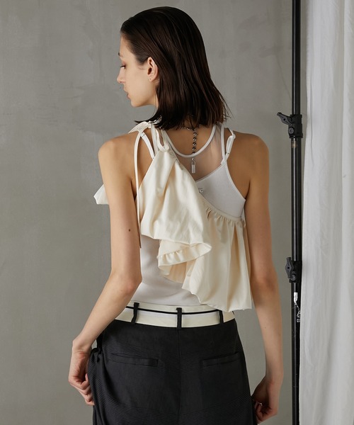 PRANK PROJECT（プランクプロジェクト）の「マルチウェイバルーンカラー / Multi-way Balloon Collar（付け襟・レディース・ライム/ピンク/アイボリー/ブラック・FREE）」の13枚目の写真