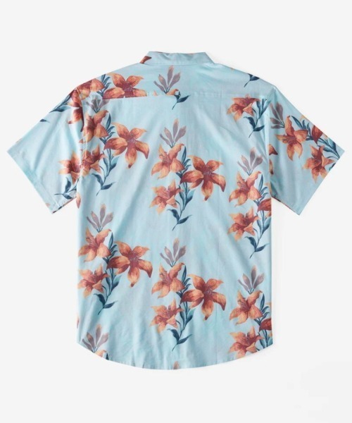BILLABONG(ビラボン)の「BILLABONG キッズ SUNDAYS SS 半袖シャツ (90~130) 【2024年春夏モデル】/ビラボンキッズ半袖シャツ(シャツ/ブラウス・キッズ・ブルー系その他/ネイビー・130/120/110/100/90)」の3枚目の写真