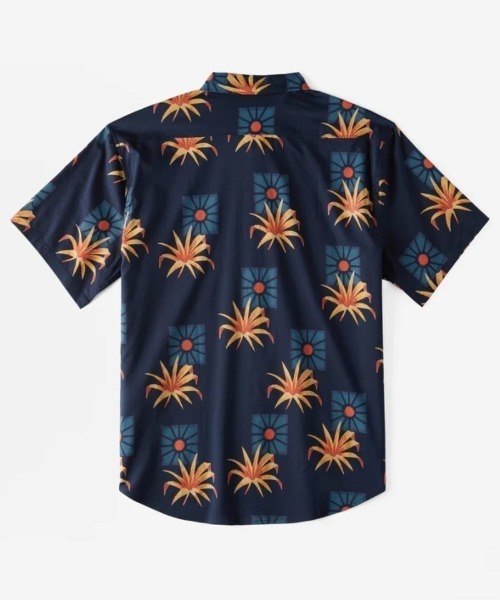 BILLABONG(ビラボン)の「BILLABONG キッズ SUNDAYS SS 半袖シャツ (90~130) 【2024年春夏モデル】/ビラボンキッズ半袖シャツ(シャツ/ブラウス・キッズ・ブルー系その他/ネイビー・130/120/110/100/90)」の4枚目の写真