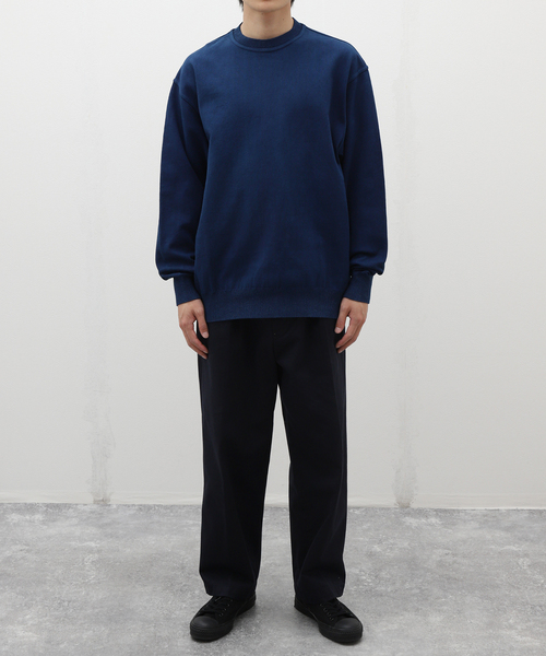 Yonetomi(ヨネトミ)の「【YONETOMI × Watanabes 】WAVE COTTON KNIT P/O(ニット/セーター・メンズ・ダークブルー・4/3)」の13枚目の写真