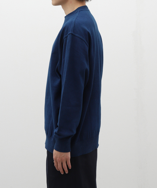 Yonetomi(ヨネトミ)の「【YONETOMI × Watanabes 】WAVE COTTON KNIT P/O(ニット/セーター・メンズ・ダークブルー・4/3)」の8枚目の写真