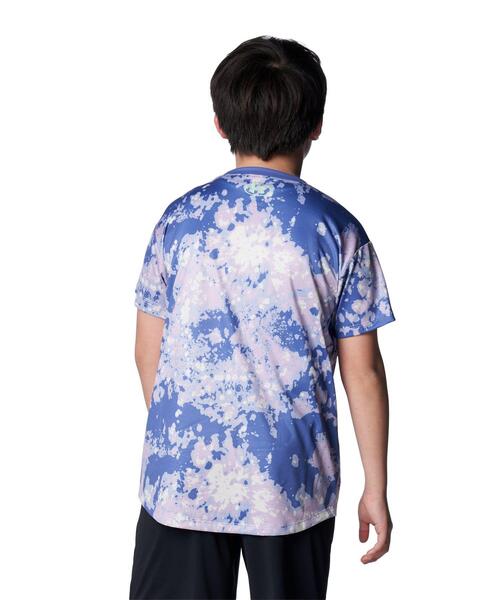 UNDER ARMOUR(アンダーアーマー)の「UAテック プリント ショートスリーブTシャツ(トレーニング/KIDS)(Tシャツ/カットソー・キッズ・ブルー・150cm/140cm/160cm/130cm/120cm)」の2枚目の写真