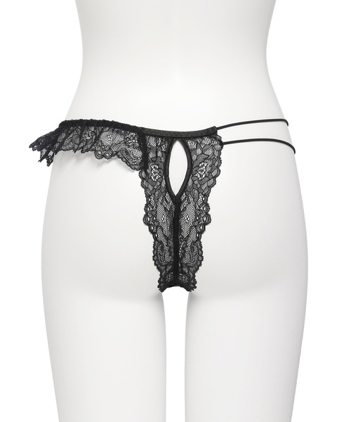 ★Ravijour★ノンパテッドフラワーブラショーツ★フルバックパンツ下着★S★ リバーフラワー フリル Tバック（ショーツ）｜RAVIJOUR（ラヴィ