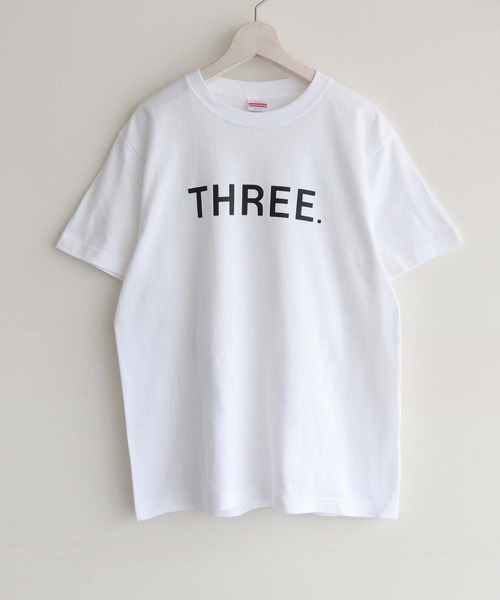 muu closet Tシャツ　親子3点セット shemoshelly】WEB限定THREEロゴTシャツ（Tシャツ/カットソー
