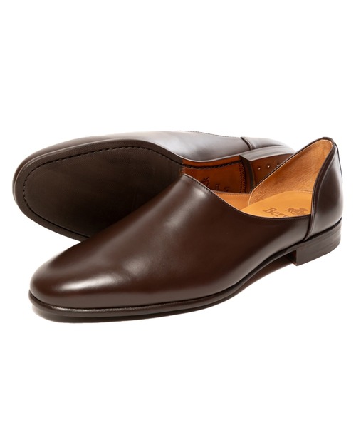 Berwick1707（バーウィック）の「Berwick バーウィック ローファー 5550 ゴム×レザー ソール（スリッポン・メンズ・ブラック/ダークブラウン・39/40/41/42/43/38）」の9枚目の写真