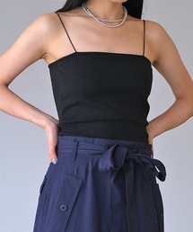 AKTE（アクテ）の「カップインナローストラップキャミソール（キャミソール）」
