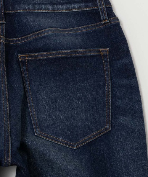 NAVY(ネイビー)の「毎日はきたくなるデニム「マイデニ」テーパード(デニムパンツ・メンズ・ダークインディゴブルー/ワンウォッシュ・26inch/27inch/28inch/29inch/30inch/31inch/32inch/33inch/34inch)」の7枚目の写真