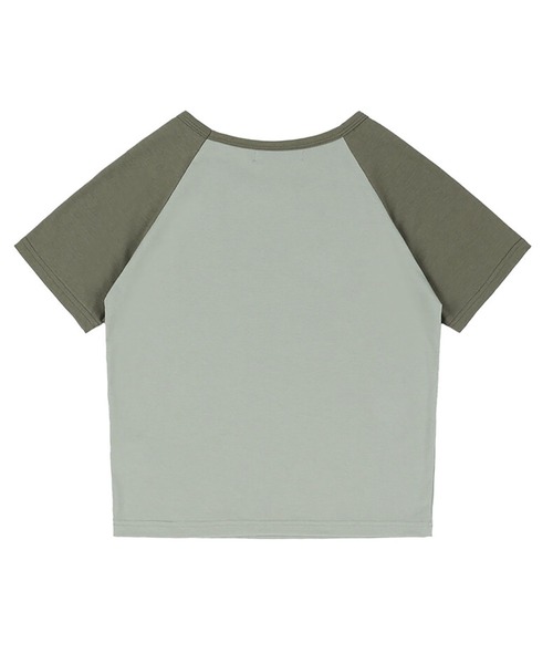 FANCY CLUB（ファンシークラブ）の「NASTYFANCYCLUB-WICKED REGLAN STANDARD TEE（Tシャツ/カットソー・レディース・ブラック/カーキ・FREE）」の4枚目の写真