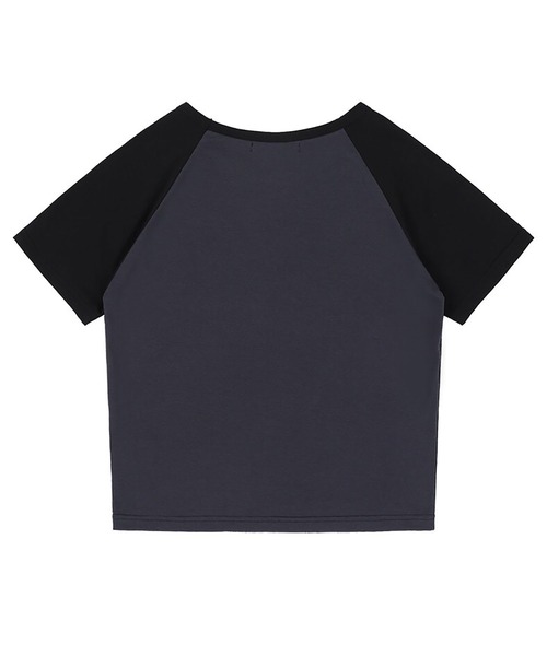 FANCY CLUB（ファンシークラブ）の「NASTYFANCYCLUB-WICKED REGLAN STANDARD TEE（Tシャツ/カットソー・レディース・ブラック/カーキ・FREE）」の3枚目の写真
