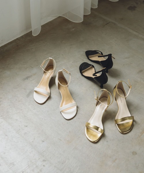 URBAN RESEARCH（アーバンリサーチ）の「ストラップサンダル（サンダル・レディース・ゴールド/ホワイト/ブラック・38/37/36）」の22枚目の写真