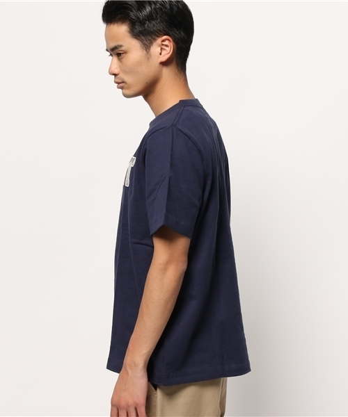 OUTLET（アウトレット）の「【Ciaopanic】度詰メ天竺刺繍Tee（Tシャツ/カットソー・メンズ・ホワイト/ネイビー/グリーン・MEDIUM/LARGE）」の9枚目の写真