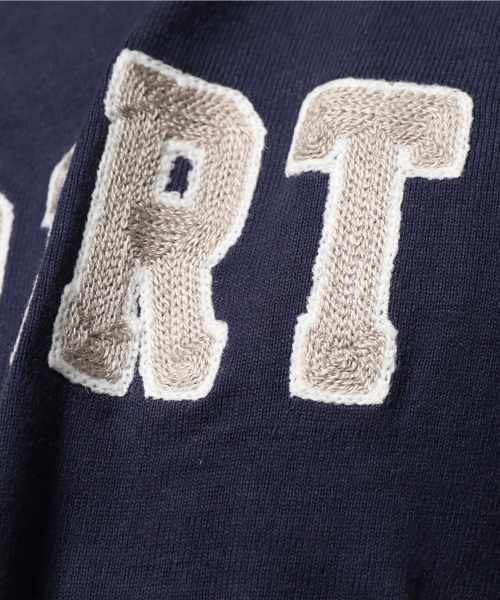 OUTLET（アウトレット）の「【Ciaopanic】度詰メ天竺刺繍Tee（Tシャツ/カットソー・メンズ・ホワイト/ネイビー/グリーン・MEDIUM/LARGE）」の7枚目の写真