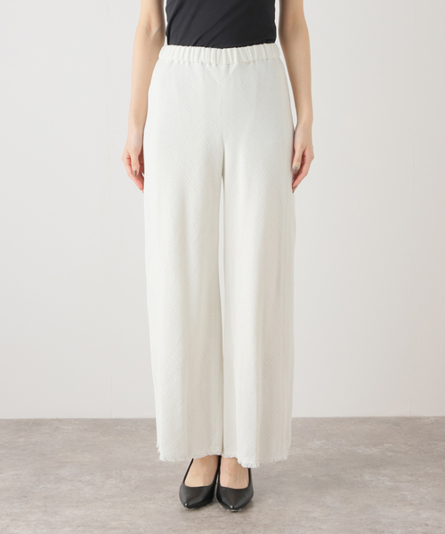 AP STUDIO（エーピーストゥディオ）の「メッシュワイドパンツ（その他パンツ・レディース・ホワイト・36/38）」の11枚目の写真