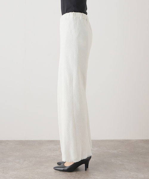 AP STUDIO（エーピーストゥディオ）の「メッシュワイドパンツ（その他パンツ・レディース・ホワイト・36/38）」の12枚目の写真