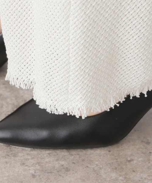 AP STUDIO（エーピーストゥディオ）の「メッシュワイドパンツ（その他パンツ・レディース・ホワイト・36/38）」の17枚目の写真