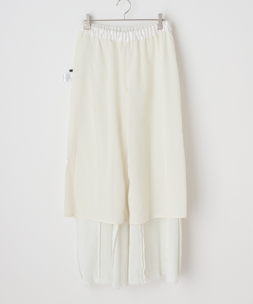 AP STUDIO（エーピーストゥディオ）の「メッシュワイドパンツ（その他パンツ・レディース・ホワイト・36/38）」の18枚目の写真