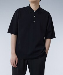 UNITED TOKYO | 18G サーブルストレッチニットポロTee(ニット/セーター)
