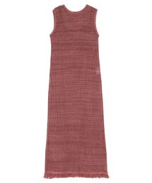 LAGUNAMOON | メッシュフリンジニットワンピース(ワンピース)