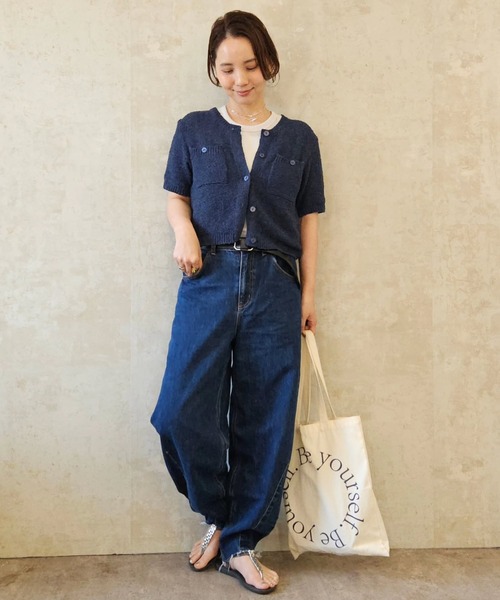 model：H160 着用サイズ：FREE