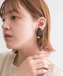 KBF | ウッドメタルイヤリング(イヤリング)