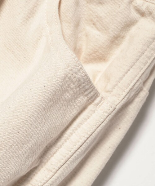 FABRIQ REPORT × こども ビームス / 生成 テーパード パンツ（90～135cm）（その他パンツ）｜こども ビームス（コドモビームス） wif.tv