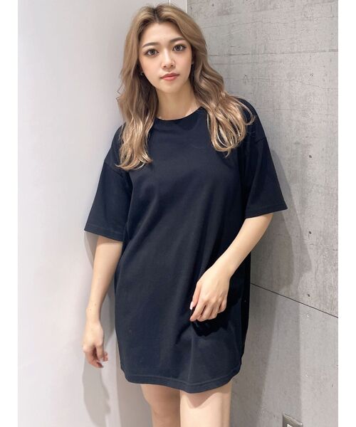 GYDA（ジェイダ）の「sol poniendose en el mar BIG Tシャツ（Tシャツ/カットソー・レディース・オフホワイト/ベージュ/ブラック・FREE）」の14枚目の写真