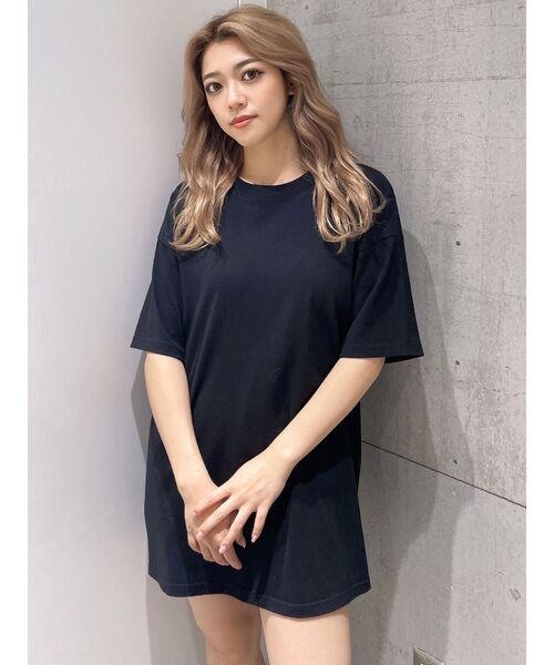 GYDA（ジェイダ）の「sol poniendose en el mar BIG Tシャツ（Tシャツ/カットソー・レディース・オフホワイト/ベージュ/ブラック・FREE）」の13枚目の写真