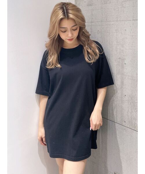 GYDA（ジェイダ）の「sol poniendose en el mar BIG Tシャツ（Tシャツ/カットソー・レディース・オフホワイト/ベージュ/ブラック・FREE）」の12枚目の写真