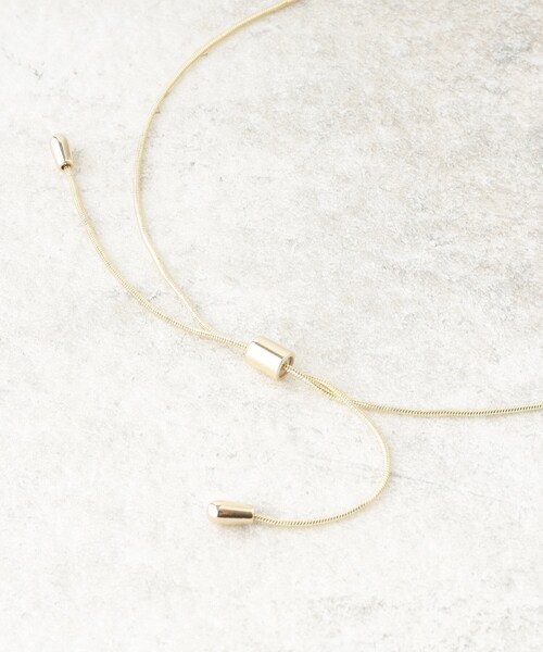 OPAQUE.CLIP(オペークドットクリップ)の「◆リボンチョーカー(ネックレス・レディース・シルバー/ゴールド・00)」の7枚目の写真