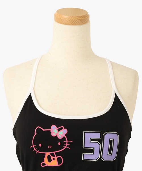 ANNA SUI NYC HELLO KITTY ロゴゴムリンガーキャミソール（キャミソール）｜ANNA SUI NYC（アナ スイ エヌ ワイ シー）
