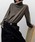 TODAYFULigDfCtj́uyTODAYFUL/gDfCtzE[JV~A^[gjbg/Wool Cashmere Turtle Knitijbg/Z[^[jvbJ