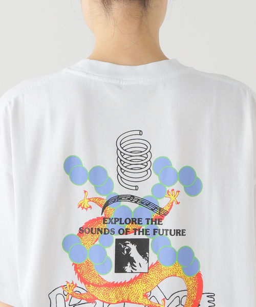 セール】【BRAIN DEAD/ブレインデッド】 FUTURE SOUNDS T-SHIRT