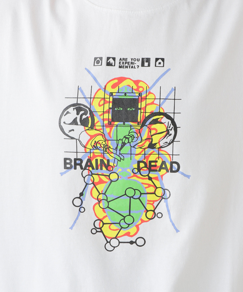 セール】【BRAIN DEAD/ブレインデッド】 FUTURE SOUNDS T-SHIRT：T