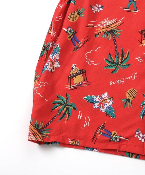 BREEZE（ブリーズ）の「【20周年】HY×BREEZE　HY総柄シャツ（シャツ/ブラウス・キッズ・レッド/ターコイズブルー・150/140/120/100）」の12枚目の写真