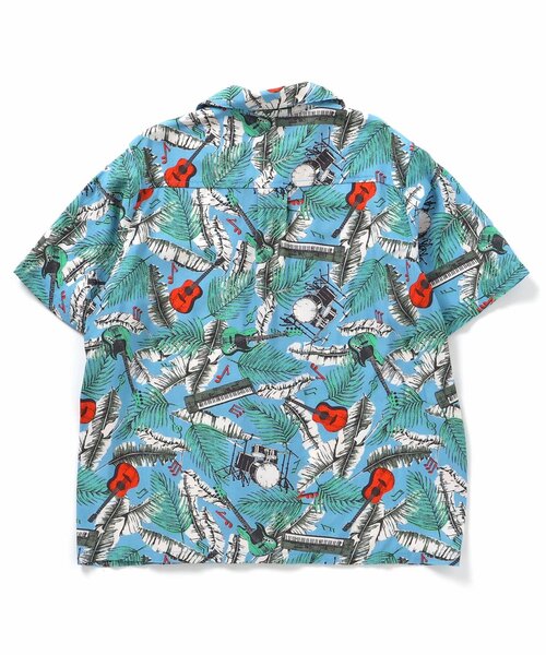 BREEZE（ブリーズ）の「【20周年】HY×BREEZE　HY総柄シャツ（シャツ/ブラウス・キッズ・レッド/ターコイズブルー・150/140/120/100）」の16枚目の写真