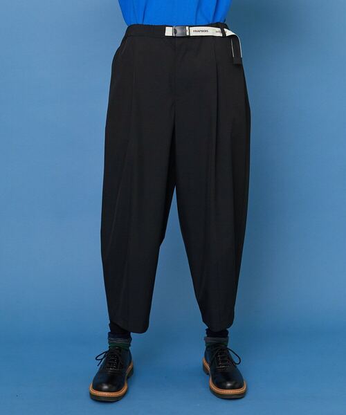 FRAPBOIS（フラボア）の「アクティー パンツ（その他パンツ・レディース・ブラック/ベージュ・1/2）」の2枚目の写真