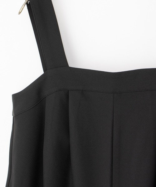 Honeys(ハニーズ)の「オールインワン(サロペット/オーバーオール・レディース・ブラック/チャコールグレー/ブラック系その他・S/M/L/LL/3L)」の18枚目の写真