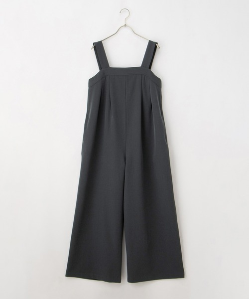 Honeys(ハニーズ)の「オールインワン(サロペット/オーバーオール・レディース・ブラック/チャコールグレー/ブラック系その他・S/M/L/LL/3L)」の19枚目の写真