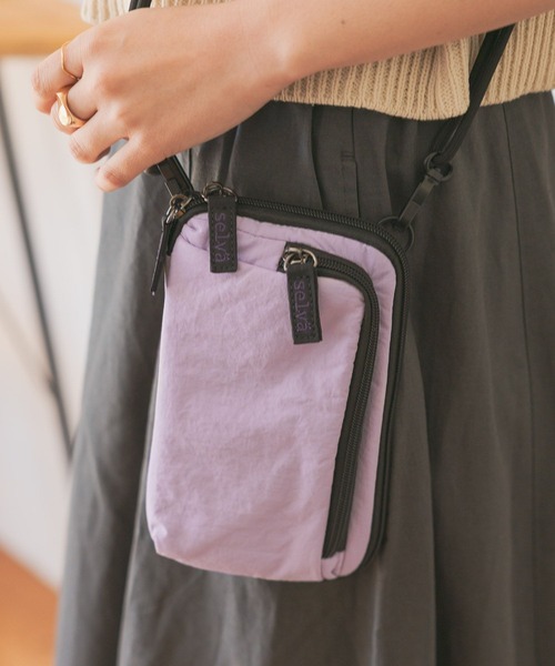 studio CLIP(スタディオクリップ)の「2WAYナイロンお財布ショルダー(財布・レディース・ピンク/ブラック/アイボリー/カーキ/ライトブラウン/オレンジ・FREE)」の8枚目の写真