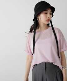 N.(N. Natural Beauty Basic) | ◆◇スラブ天竺シアーカットソー(Tシャツ/カットソー)