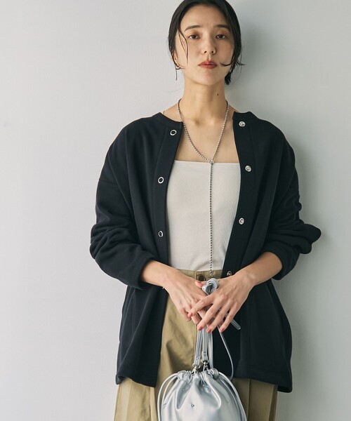 セール】裏起毛ミディアムカーディガン（カーディガン/ボレロ）｜coen