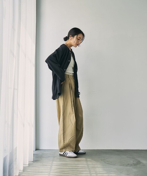 セール】裏起毛ミディアムカーディガン（カーディガン/ボレロ）｜coen