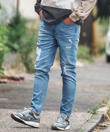 mp12593-Distressed Denim Pants デニムパンツ