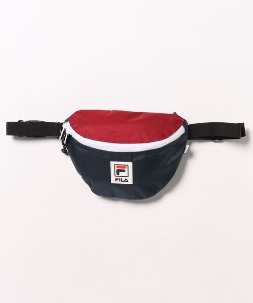FILA（フィラ）の「【z】【FILA】Heritage Waist Bag（ボディバッグ/ウエストポーチ・レディース・ネイビー/イエロー/グリーン/ブラック・FREE）」の3枚目の写真
